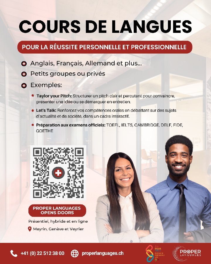 PROPER Languages SA - Photo 1 - Hôtel à Meyrin